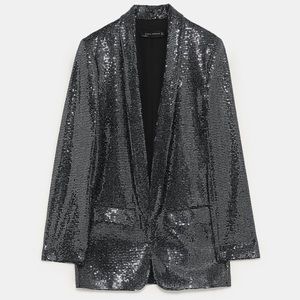 ZARA Sequin Blazer